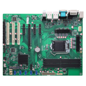 Axiomtek IMB502 ATX Motherboard, 7th/6th Gen Intel Core i7/i5/i3, Pentium or Celeron Processor, VGA, DVI-D, & HDMI, up to 64GB memory